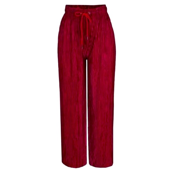 Pants - ✨Host Pick✨ Wine Plitting Palazzo Trendy Trousers